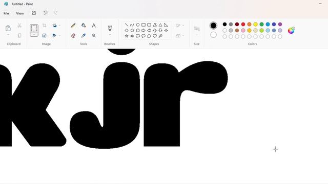 How to draw the Nick Jr. logo using MS Paint Windows 11 | How to draw on your computer смотреть онлайн