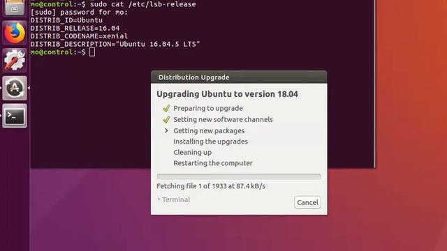 Ubuntu 16 04 Upgrade to 18 04 смотреть онлайн