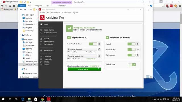 Descargar Avira Antivirus Pro Windows 10 | Ultima Version 2015 смотреть онлайн