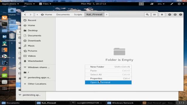 Installing GUFW Firewall On Kali Linux смотреть онлайн