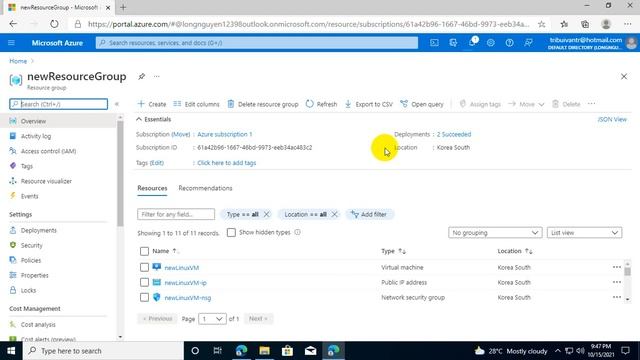 Delete resource and VM (Linux, Windows) on Azure смотреть онлайн