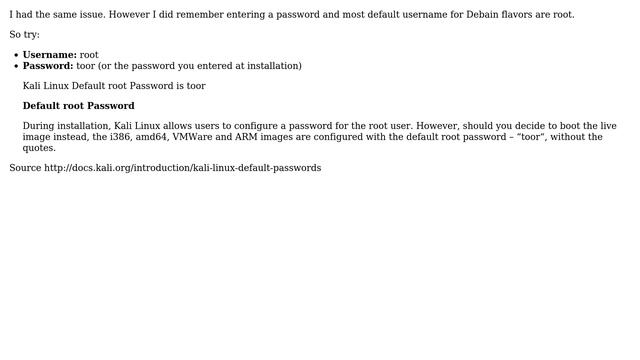 Is there a default password of Kali Linux OS after first installation? (5 Solutions!!) смотреть онлайн