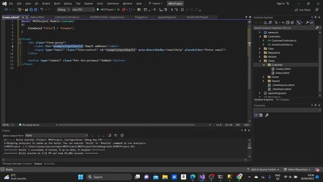 How to create a basic ASP.NET Core Web App with CRUD Operations | Microsoft SQL Server Setup смотреть онлайн