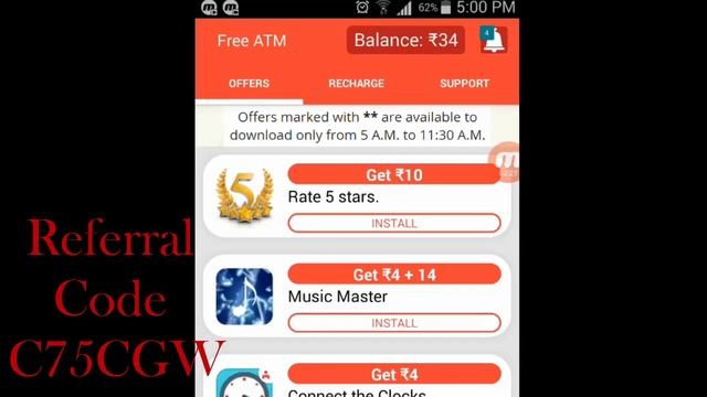 How to GET FREE Recharge in any Mobile RS 60 (Easy & Fast) Limited Offer!! смотреть онлайн