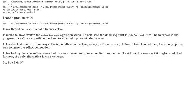 How to create an ad-hoc connection? смотреть онлайн