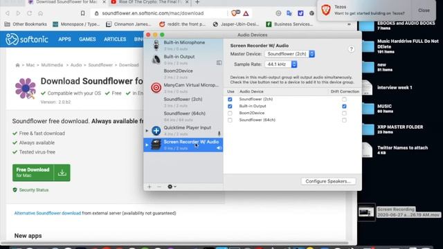 #37 Tutorial 🔧 How to record internal sound on Mac - using mic and internal sound for videos. 👊😎 смотреть онлайн