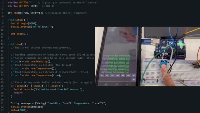 How to use HC-05 Bluetooth as IoT to collect environmental data? смотреть онлайн