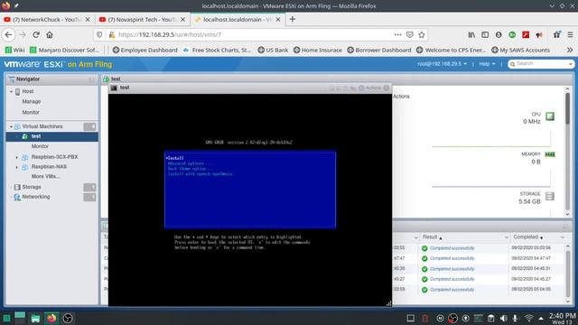 RaspbianOS VMDK Template ARM ESXi смотреть онлайн