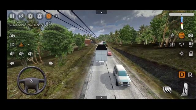 Bus Simulator Indonesia truck mods UD QUON - New mods para bussid - Android Gameplay смотреть онлайн