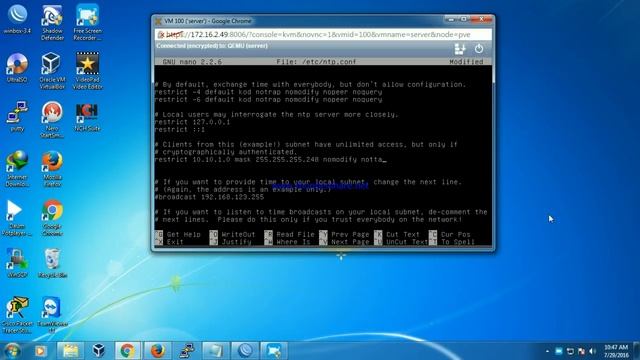 configuration ntp sever working 100% debian 7 смотреть онлайн