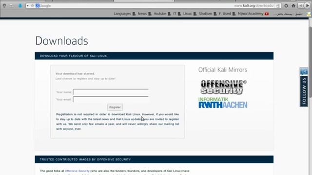 كالي لينكس Kali Linux _ BackTrack باكتراك_ 3. الدليل السريع للمهتمين بتجارب الحماية والاختراق смотреть онлайн