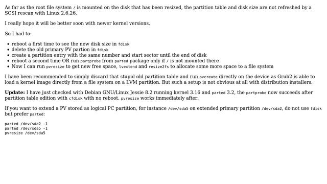 DevOps & SysAdmins: How to extend a Linux PV partition online after virtual disk growth? смотреть онлайн