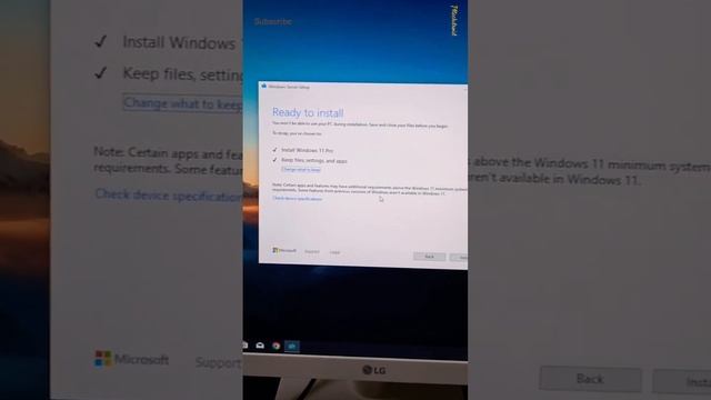 Install Windows 11 Pro in Unsupported Hardwares | Bypass trick 🪟 . #windows11 #windows11pro #mac смотреть онлайн