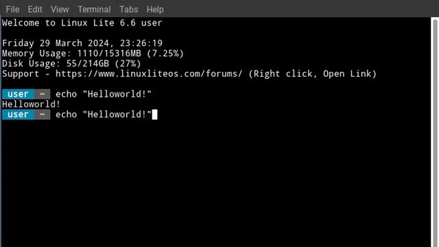 clear command in Linux terminal смотреть онлайн