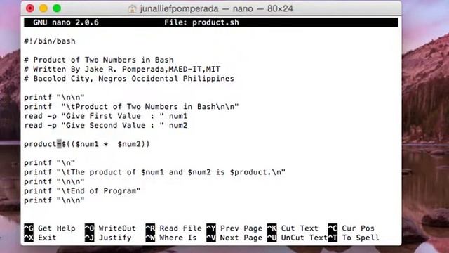 Product of Two Numbers Using Bash смотреть онлайн