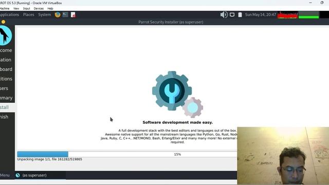 INSTALASI PARROT OS LINUX смотреть онлайн