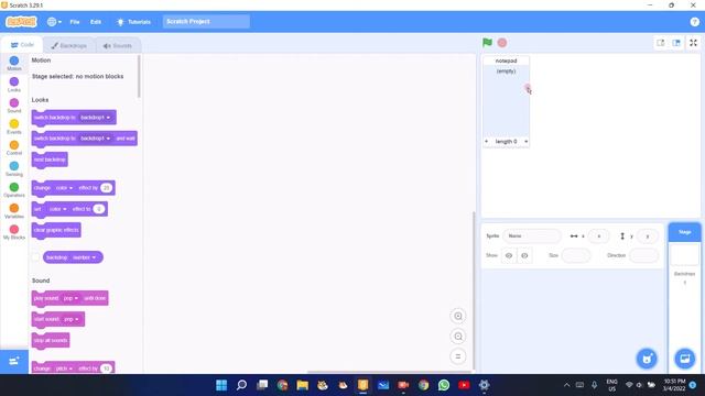 how to make notepad app in scratch смотреть онлайн