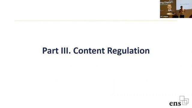 Regulating ChatGPT - From the AI Act to Content Moderation / Dr. Philipp Hacker смотреть онлайн