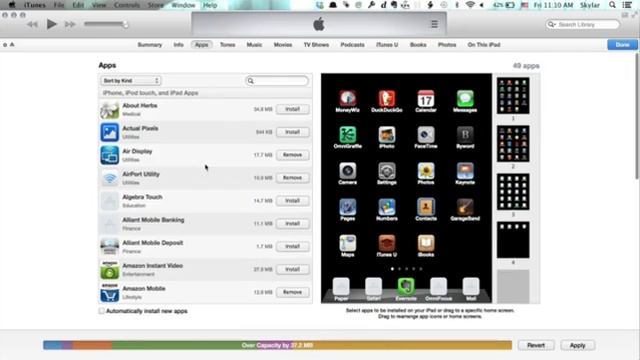 How to Reinstall an App From iTunes to the iPad смотреть онлайн