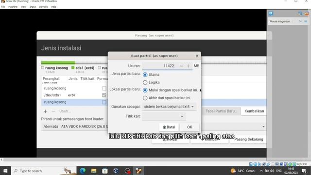 Cara Menginstal Linux Lite Menggunakan Virtual Box смотреть онлайн