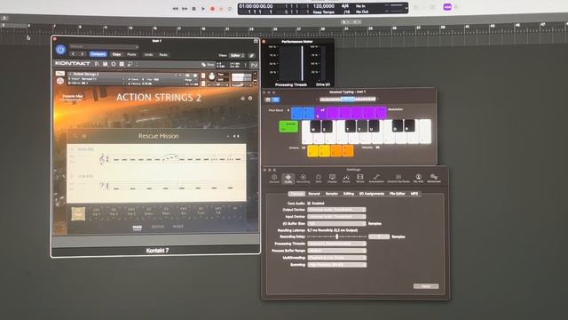 Native Instruments Action Strings 2 on a Mac Studio M1 Ultra 128 GB смотреть онлайн