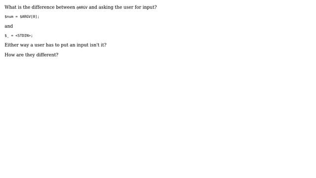 Unix & Linux: Difference between command line argument and giving an input command смотреть онлайн