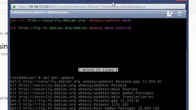 Tutorial install on Dedicated Server Proxmox with Debian part4 смотреть онлайн