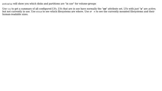 Unix & Linux: How to check for disk in use on rhel? (4 Solutions!!) смотреть онлайн
