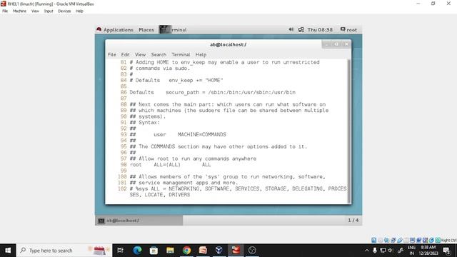 beginner day 148 | linux day 10 | sudo command | super user do in rhel смотреть онлайн