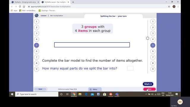 Year 3 Maths - Multiplication And Division - 15/6/20