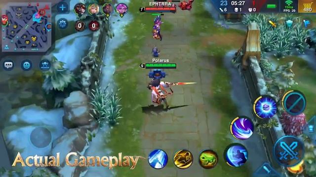 Heroes Arena 5v5: New Skin - Sword Arena (Polarus) Gameplay Android/iOS смотреть онлайн