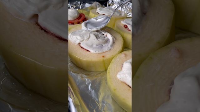 Кабачковые кольца с фаршем смотреть онлайн