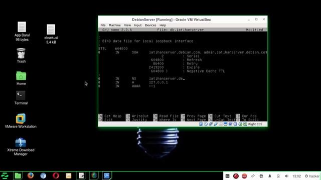 Debian Linux di VirtualBox part 14 Konfigurasi Primary DNS Server di Debian смотреть онлайн