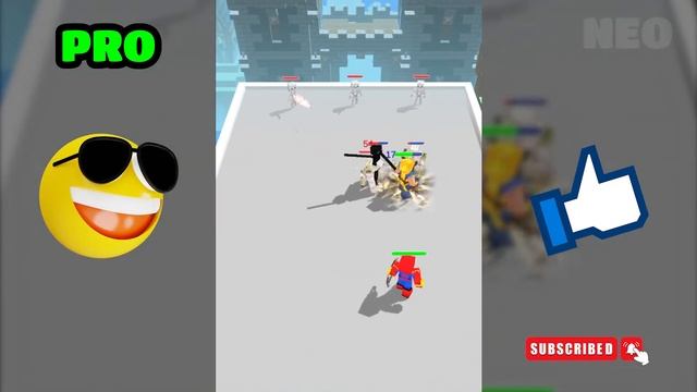 Merge Run 3D Gameplay - NOOB vs PRO vs HACKER (iOS/Android) смотреть онлайн