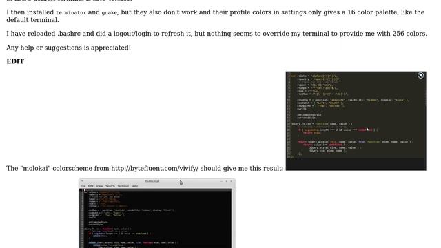Unix & Linux: Linux Mint terminal colors not working смотреть онлайн
