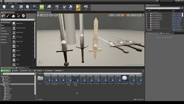 VR Swords System - Overview Tutorial - Unreal Engine 4 смотреть онлайн