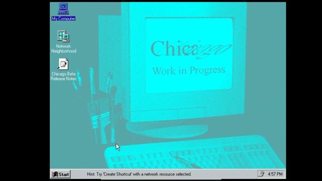 Windows 95 (''Chicago'' 4.00.122) on limbo PC 6.0.1 смотреть онлайн