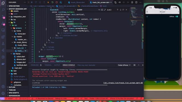[Day 11 / 365 Coding Challenge] - Flutter UI - Spotify Redesign - Track List Screen (Part 2) смотреть онлайн