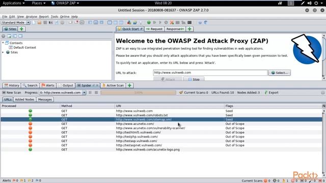 35 Zed Attack Proxy Tool ZAP смотреть онлайн