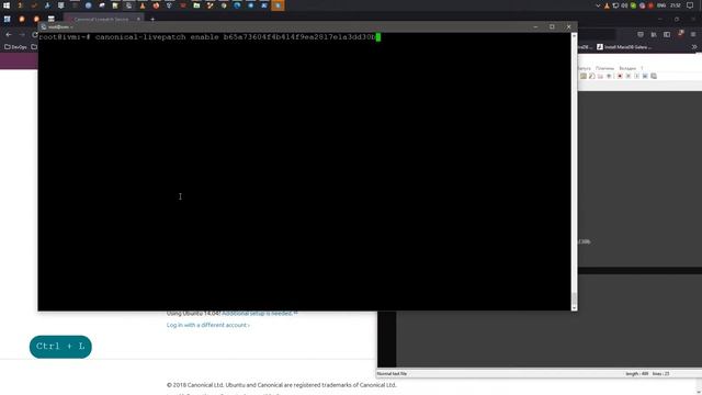 Установка Canonical Livepatch на Ubuntu Server 20.04 смотреть онлайн