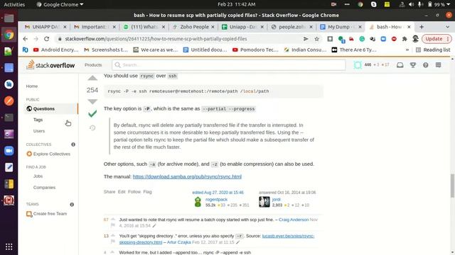 How to resume file copying using scp to remote server смотреть онлайн