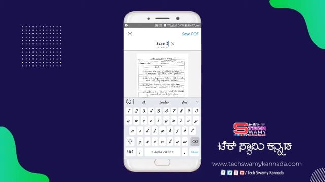 How to scan document and make pdf file in mobile in kannada|how to use Adobe Scan смотреть онлайн