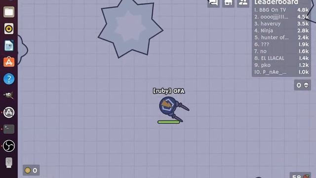 Playing new game called Moomoo.io this time on Linux! смотреть онлайн