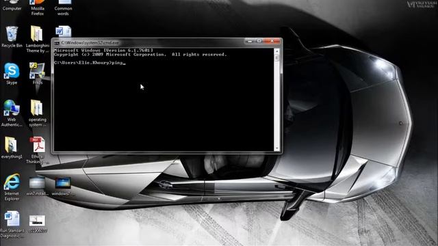 Dos Command line - Tracert смотреть онлайн