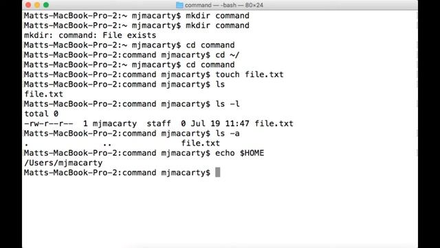 Command Line Tutorial for Beginners, Ten Essential Commands смотреть онлайн