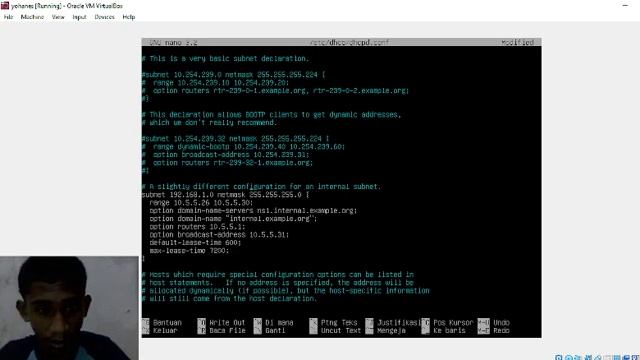 CARA INSTALASI DAN KONFIGURASI DHCP SERVER PART 1 PADA DEBIAN 10 DI VIRTUAL BOX смотреть онлайн