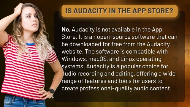 Is Audacity in the App Store? смотреть онлайн