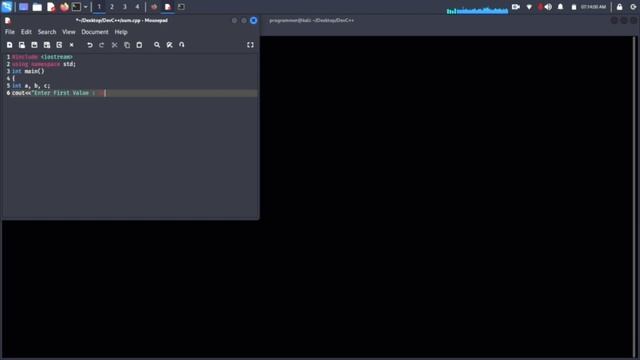 How to Play C/C++ programming in Kali Linux || Add Two Numbers in Simple C++ programming | Coding смотреть онлайн