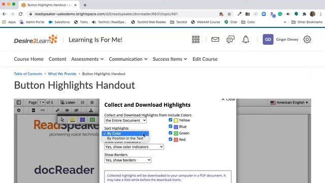 Brightspace docReader Training смотреть онлайн