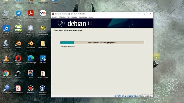 Instalación de virtual box y Debian 11 смотреть онлайн